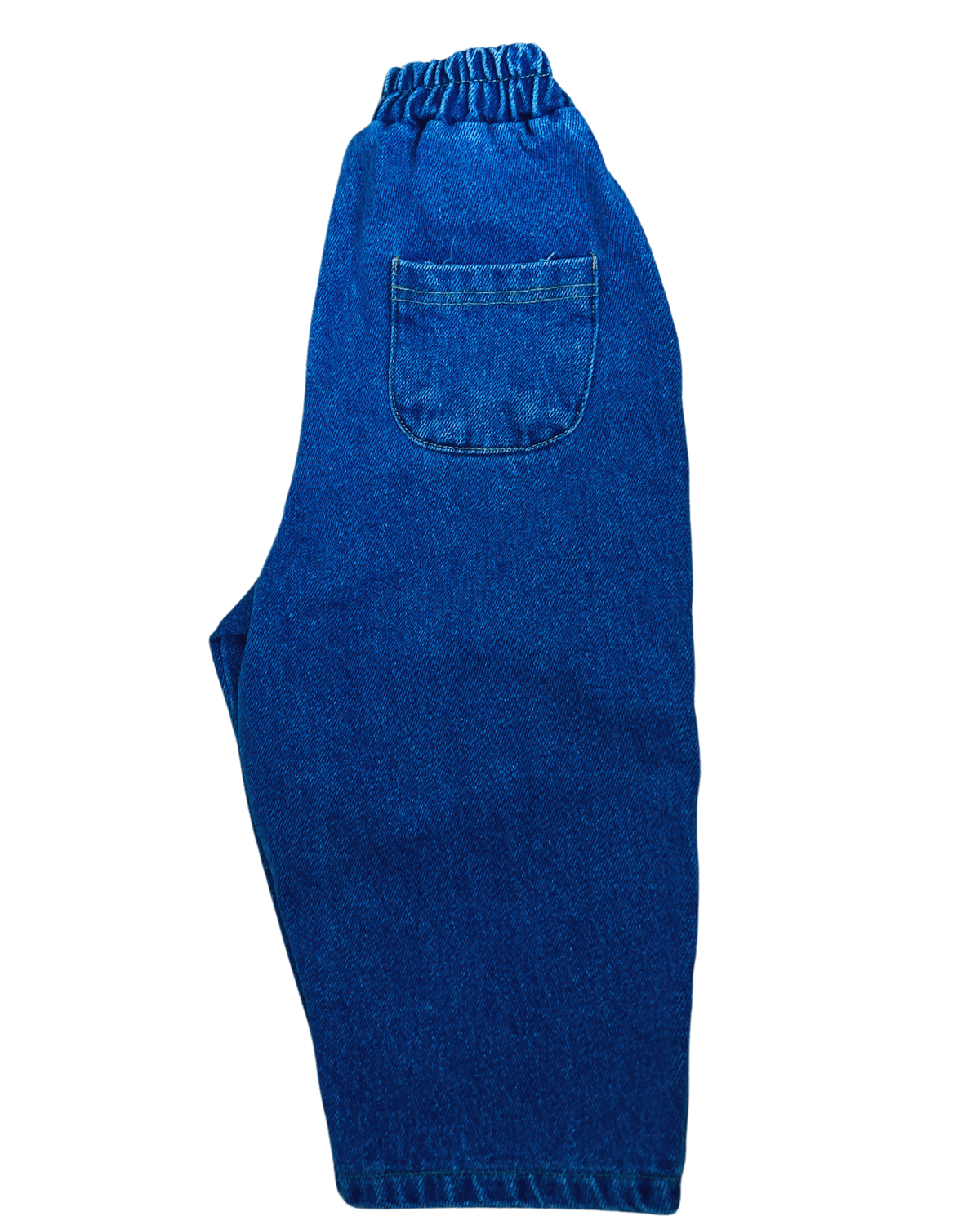 BAGGY DENIM PANTS - BLUE