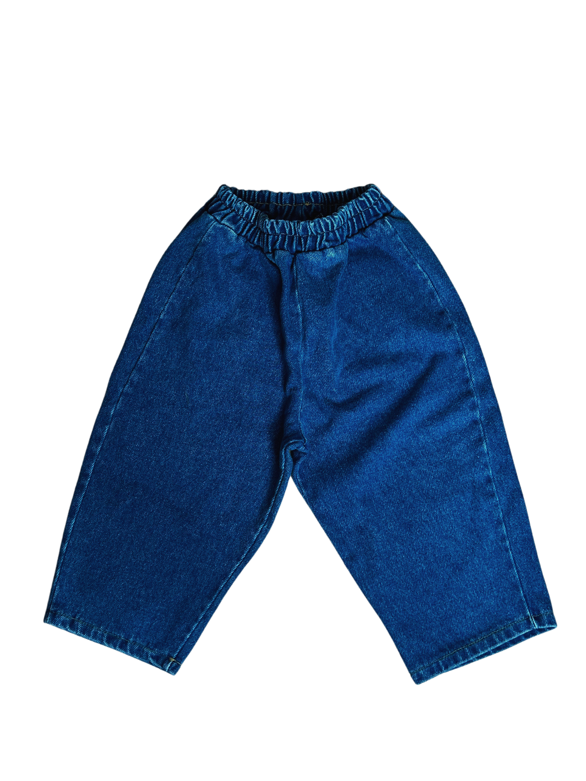BAGGY DENIM PANTS - BLUE