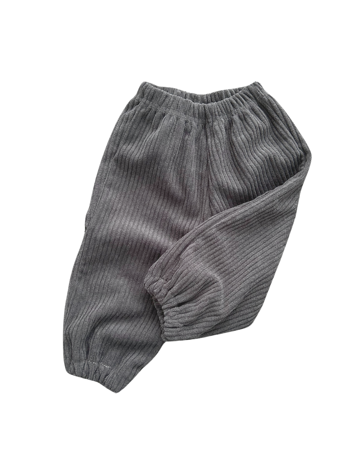 BIG RIB PANTS - CHARCOAL
