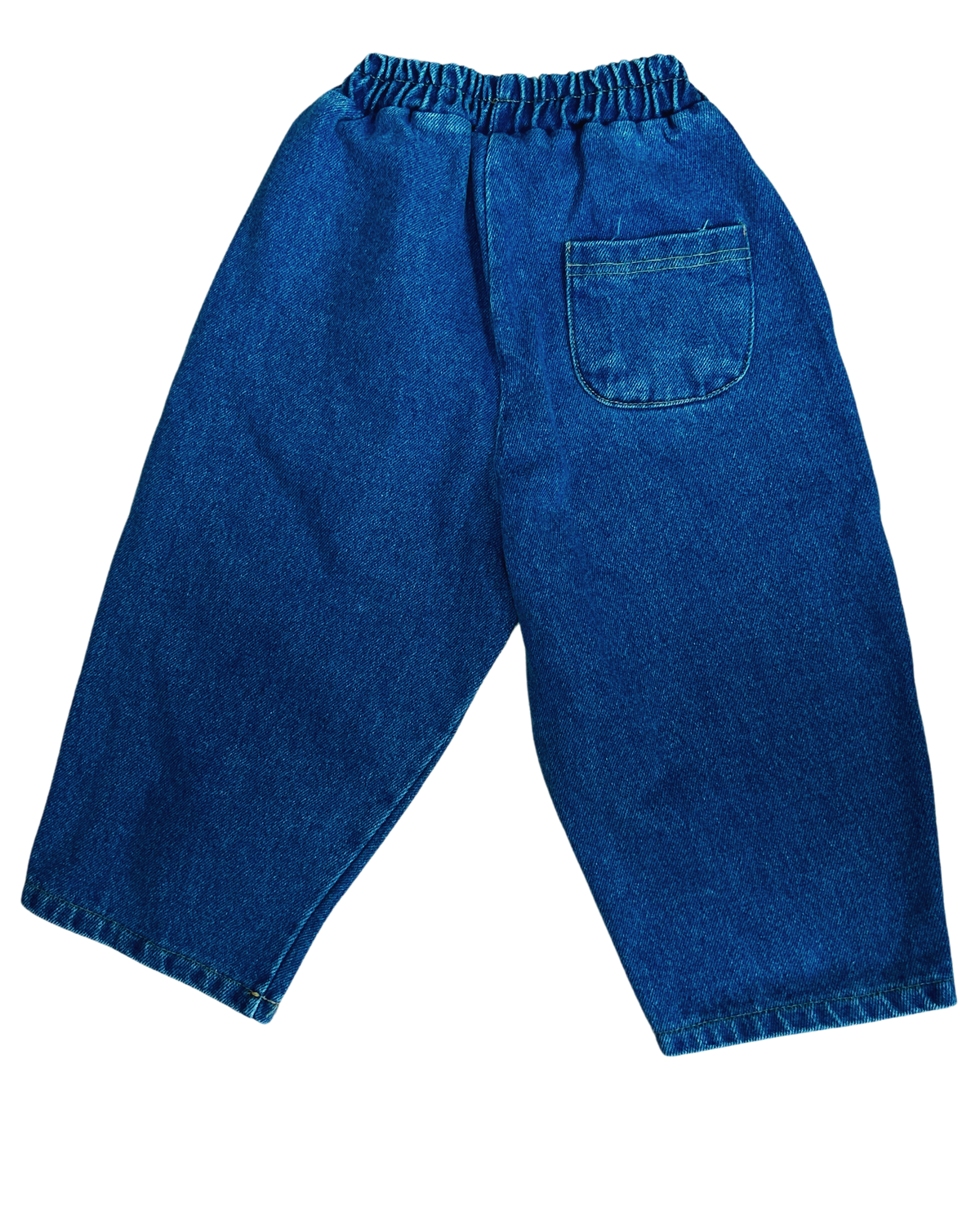 BAGGY DENIM PANTS - BLUE